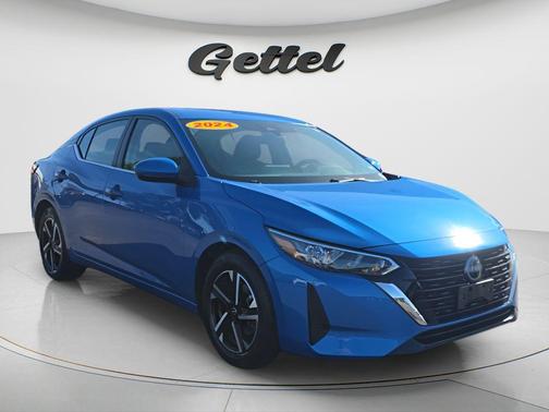 Electric Blue Metallic 2024 Nissan Sentra SV