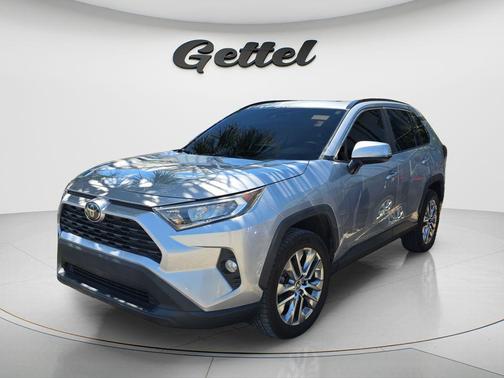 Silver Sky Metallic 2021 Toyota RAV4 XLE Premium