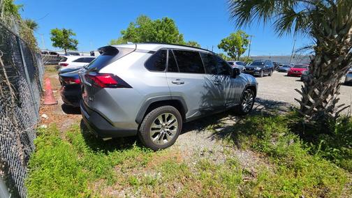 Silver Sky Metallic 2021 Toyota RAV4 XLE Premium