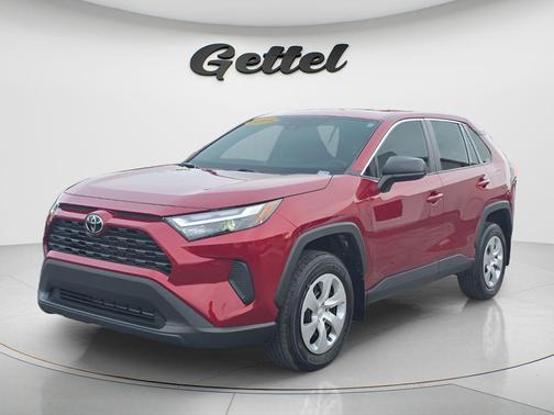 Ruby Flare Pearl 2025 Toyota RAV4 LE
