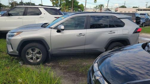 Silver Sky Metallic 2024 Toyota RAV4 XLE