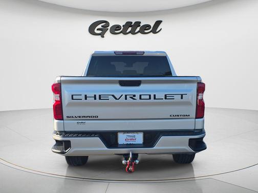 Silver Ice Metallic 2022 Chevrolet Silverado 1500 Custom