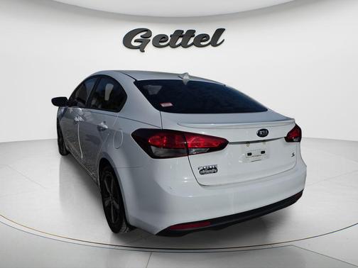 Clear White 2018 Kia Forte S
