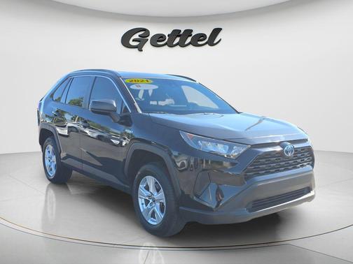 Midnight Black Metallic 2021 Toyota RAV4 Hybrid SE