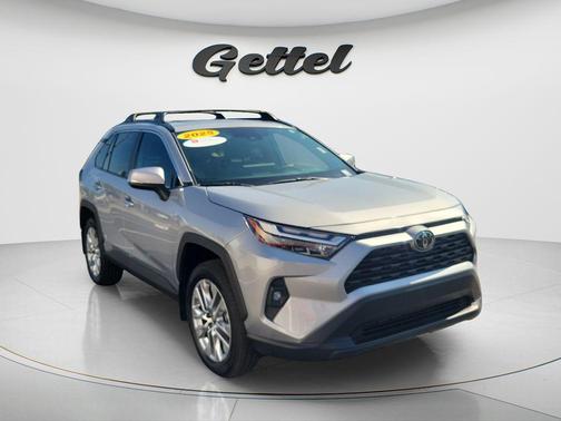 Silver Sky Metallic 2025 Toyota RAV4 XLE Premium