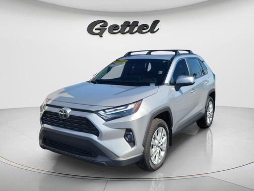 Silver Sky Metallic 2025 Toyota RAV4 XLE Premium