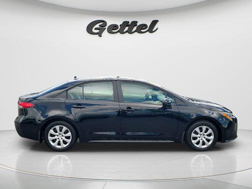 Midnight Black Metallic 2025 Toyota Corolla LE