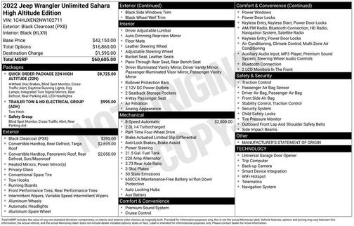 2022 Jeep Wrangler Unlimited High Altitude 4x4