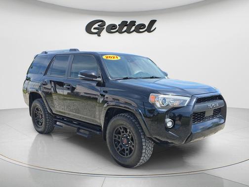 Midnight Black Metallic 2021 Toyota 4Runner SR5 Premium