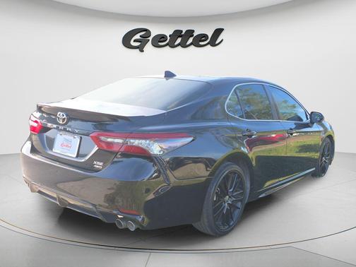 Midnight Black Metallic 2021 Toyota Camry XSE