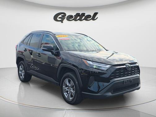 Midnight Black Metallic 2025 Toyota RAV4 XLE