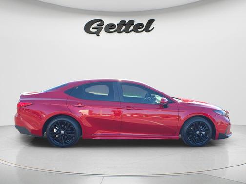 Supersonic Red 2025 Toyota Camry SE