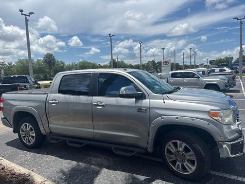 Silver Sky Metallic 2017 Toyota Tundra 1794 Edition