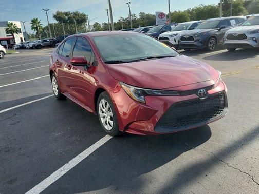 Ruby Flare Pearl 2022 Toyota Corolla LE