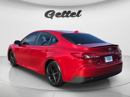 Supersonic Red 2025 Toyota Camry LE