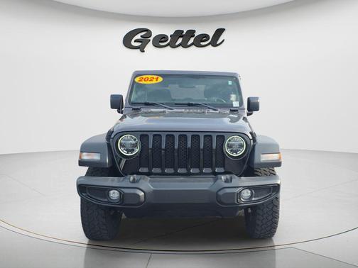 Granite Crystal Metallic Clearcoat 2021 Jeep Wrangler Willys