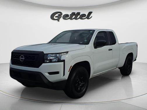 Glacier White 2024 Nissan Frontier S