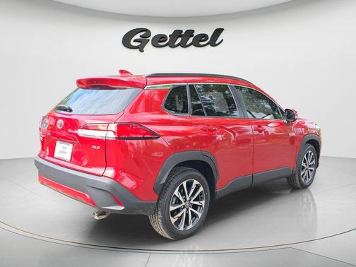 Barcelona Red Metallic 2022 Toyota Corolla Cross XLE