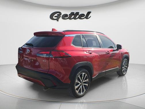 Barcelona Red Metallic 2022 Toyota Corolla Cross XLE