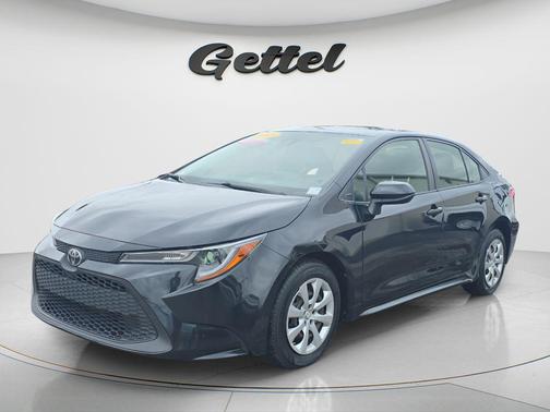 Black Sand Pearl 2021 Toyota Corolla LE