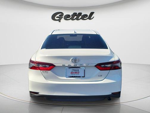 Super White 2021 Toyota Camry LE