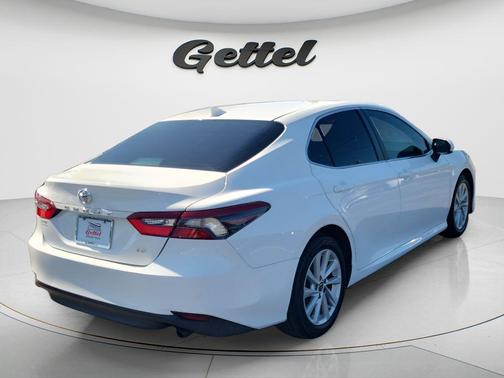 Super White 2021 Toyota Camry LE