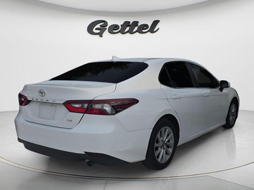 Super White 2021 Toyota Camry LE