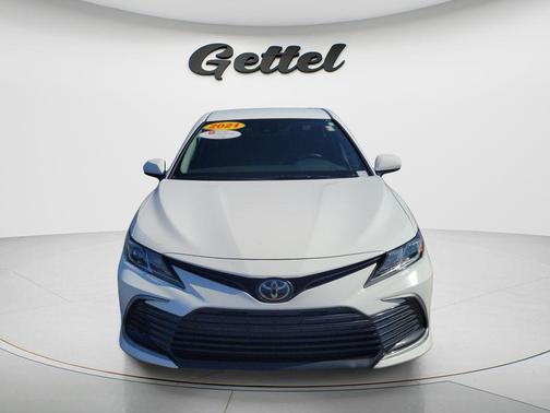 Super White 2021 Toyota Camry LE