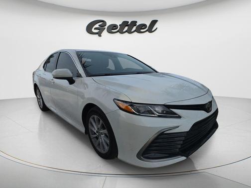 Super White 2021 Toyota Camry LE
