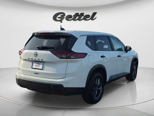 Glacier White 2024 Nissan Rogue S