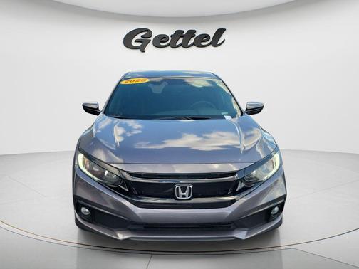 Modern Steel Metallic 2020 Honda Civic Sport
