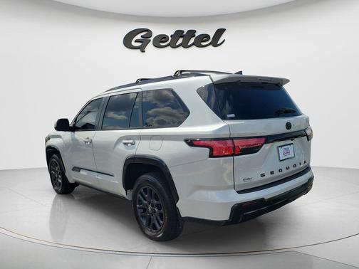 Wind Chill Pearl 2025 Toyota Sequoia Platinum