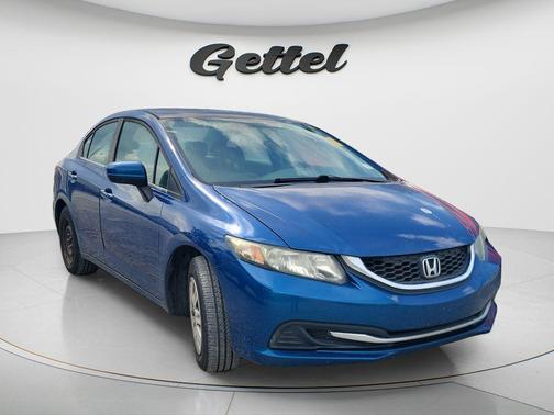 Dyno Blue Pearl 2014 Honda Civic LX