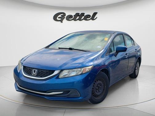 Dyno Blue Pearl 2014 Honda Civic LX