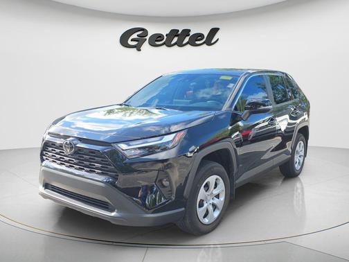 Midnight Black Metallic 2025 Toyota RAV4 LE