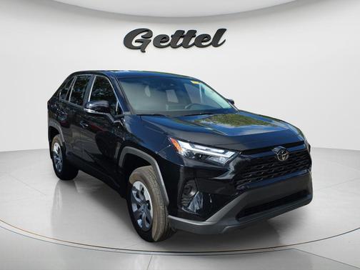 Midnight Black Metallic 2025 Toyota RAV4 LE