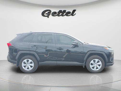 Midnight Black Metallic 2025 Toyota RAV4 LE