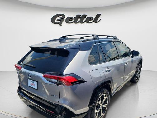 Silver Sky Metallic w/Midnight Black Roof 2021 Toyota RAV4 Prime XSE