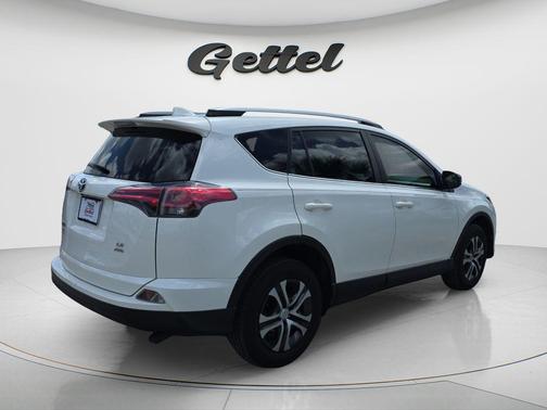 Super White 2017 Toyota RAV4 LE