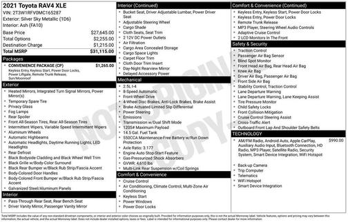 2021 Toyota RAV4 XLE