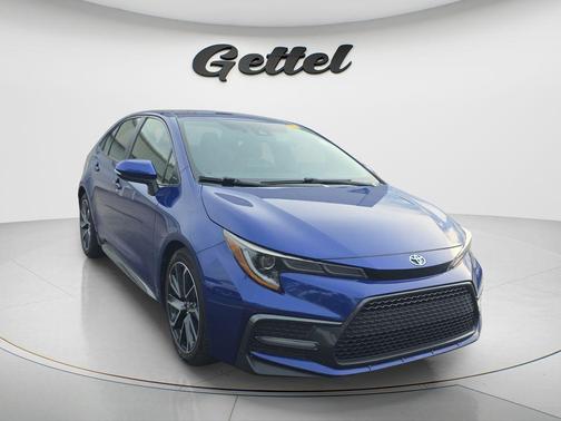 Blue Crush Metallic 2021 Toyota Corolla SE