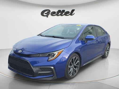 Blue Crush Metallic 2021 Toyota Corolla SE