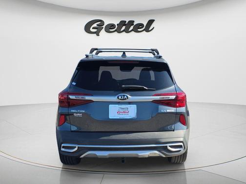 Gravity Gray 2021 Kia Seltos SX Turbo