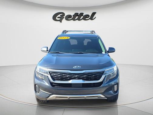 Gravity Gray 2021 Kia Seltos SX Turbo