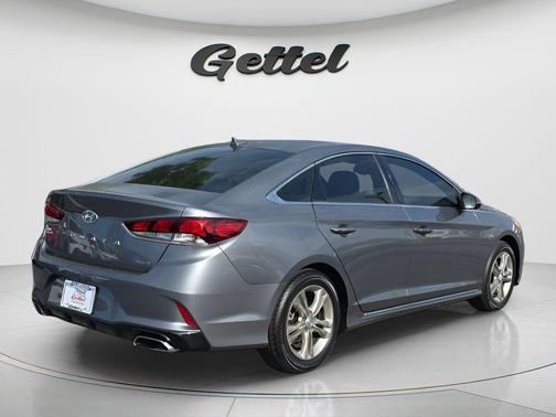 Machine Gray 2018 Hyundai SONATA Sport+