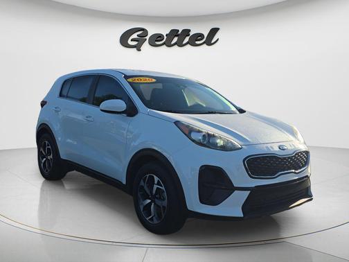 Clear White 2020 Kia Sportage LX
