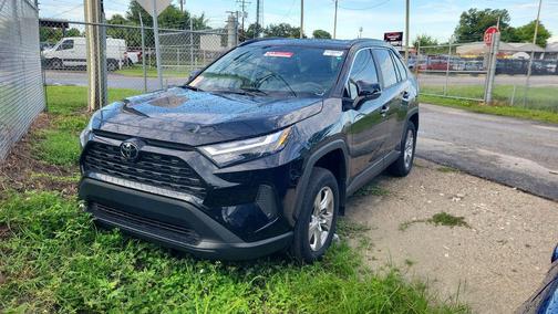 Midnight Black Metallic 2025 Toyota RAV4 XLE