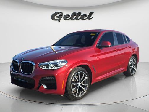 Flamenco Red Metallic 2021 BMW X4 xDrive30i