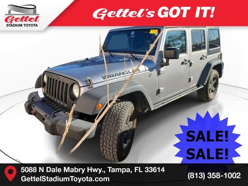 2016 Jeep Wrangler Unlimited Black Bear