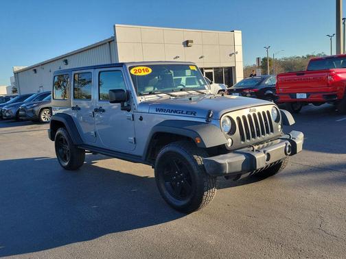 2016 Jeep Wrangler Unlimited Black Bear